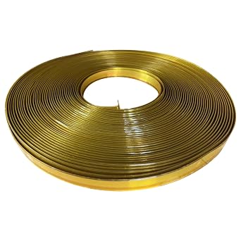 2 Rolls Arrow Trim Cap 26mm 1" x 40m 131ft Arrow Trim Cap for Channel Letter Making Gold