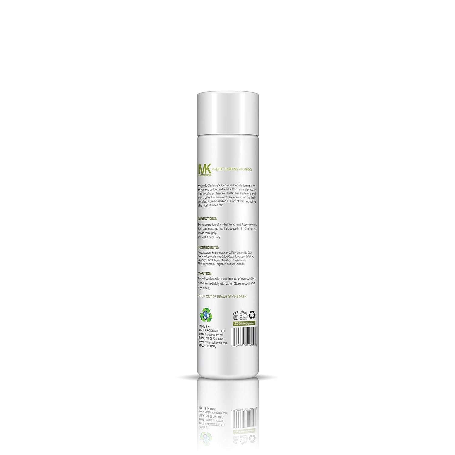 Majestic Clarifying Shampoo 10oz (300ml)- Before Treatment