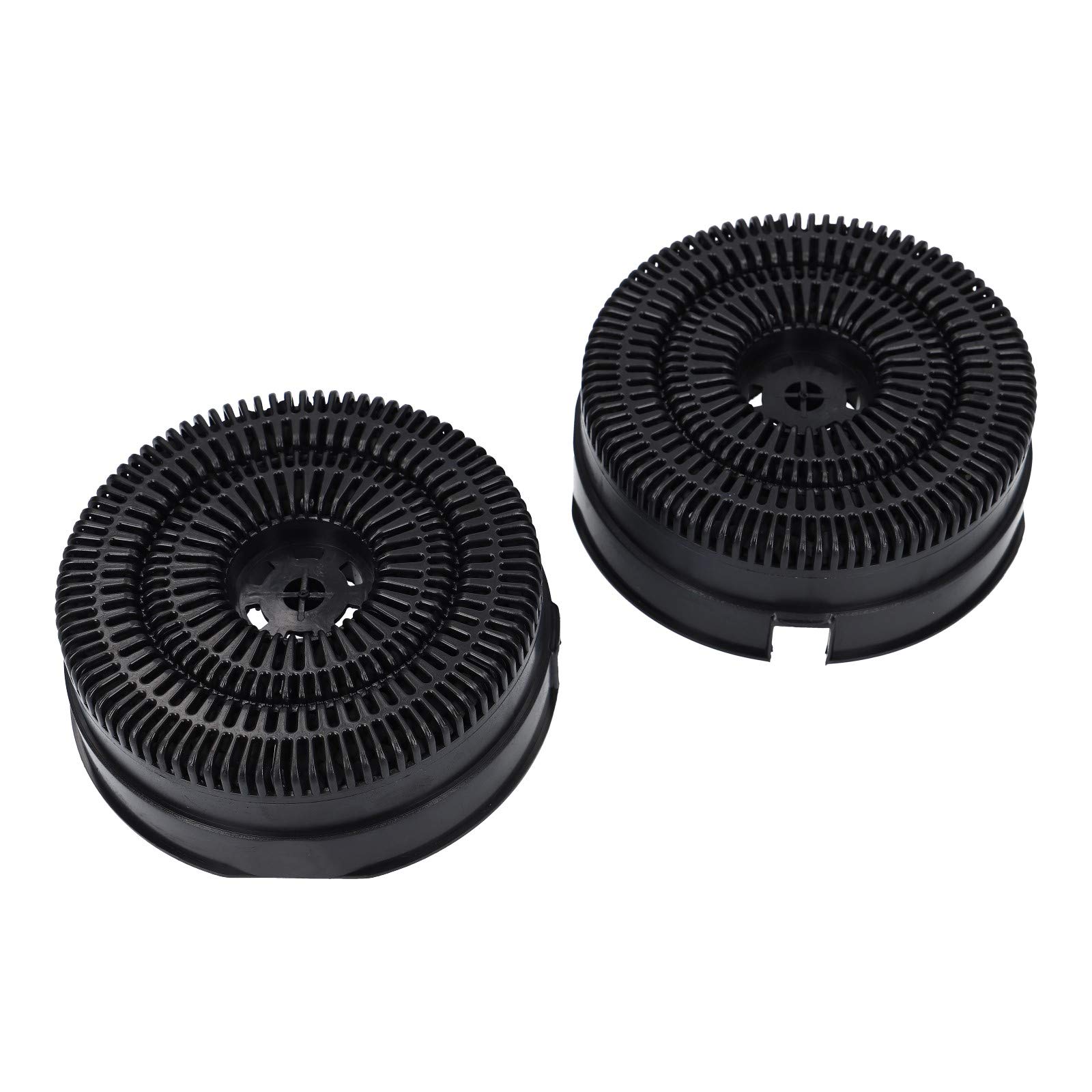 VIOKS 2x Kohlefilter Dunstabzugshaube 142mm Ersatz für Type58 Filter Whirlpool 484000008782 AKB000/1 - Filter Dunstabzugshaube Aktivkohlefilter