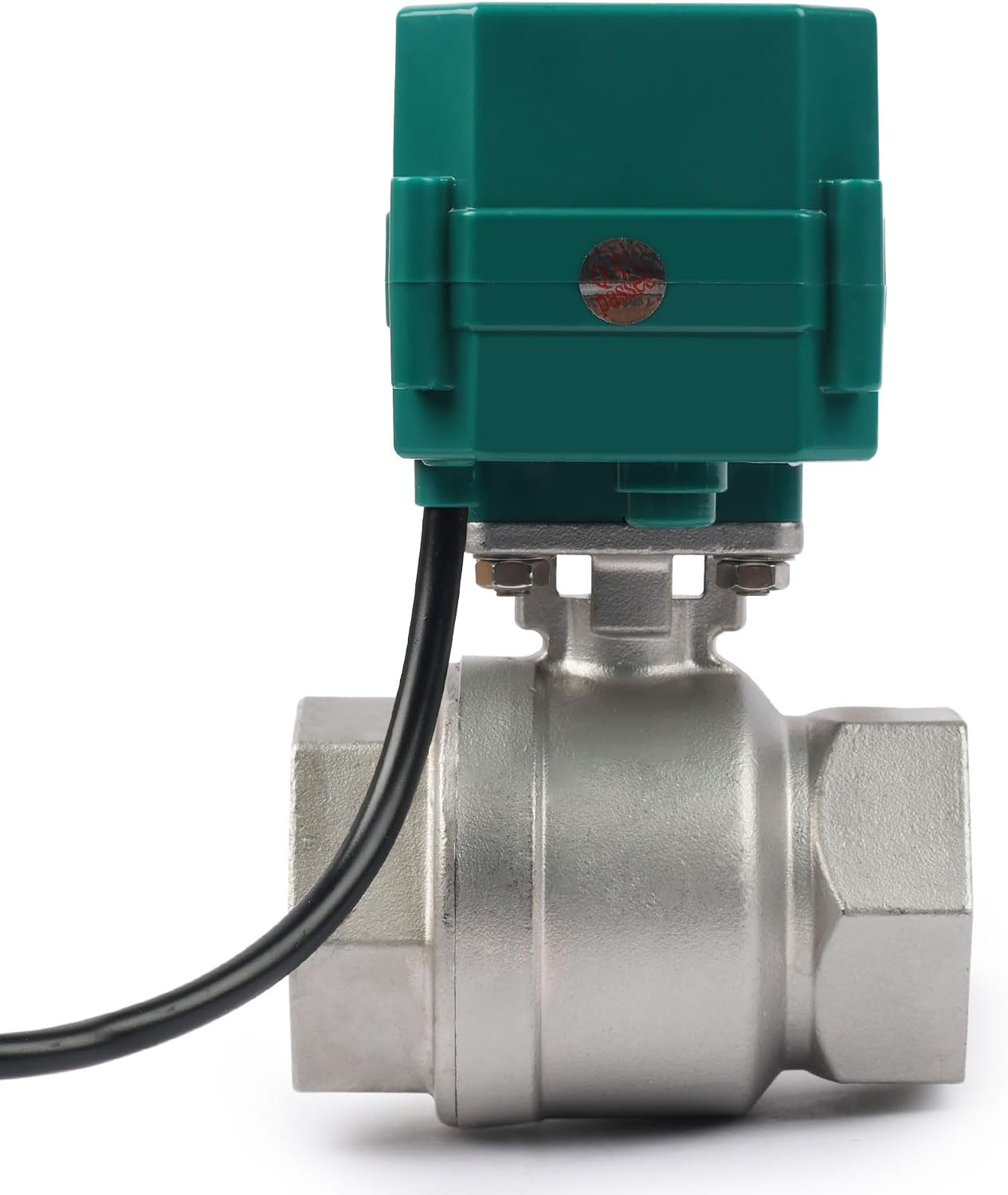 U.S. Solid 1-1/2" Motorized Ball Valve with US Plug 110VAC NSF Certified 304SS Electrical Ball Valve,Auto Return, Normally Closed