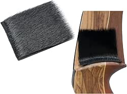 TOPARCHERY 2pcs Fur Arrow Rest Plate Adhesive Backed Stick on
