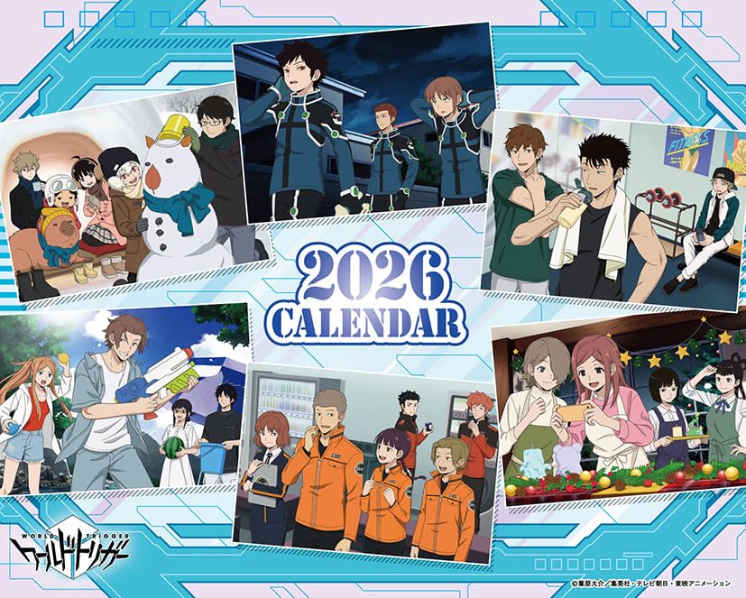 Amazon | 東映アニメーション 卓上 ワールドトリガー 2026年カレンダー