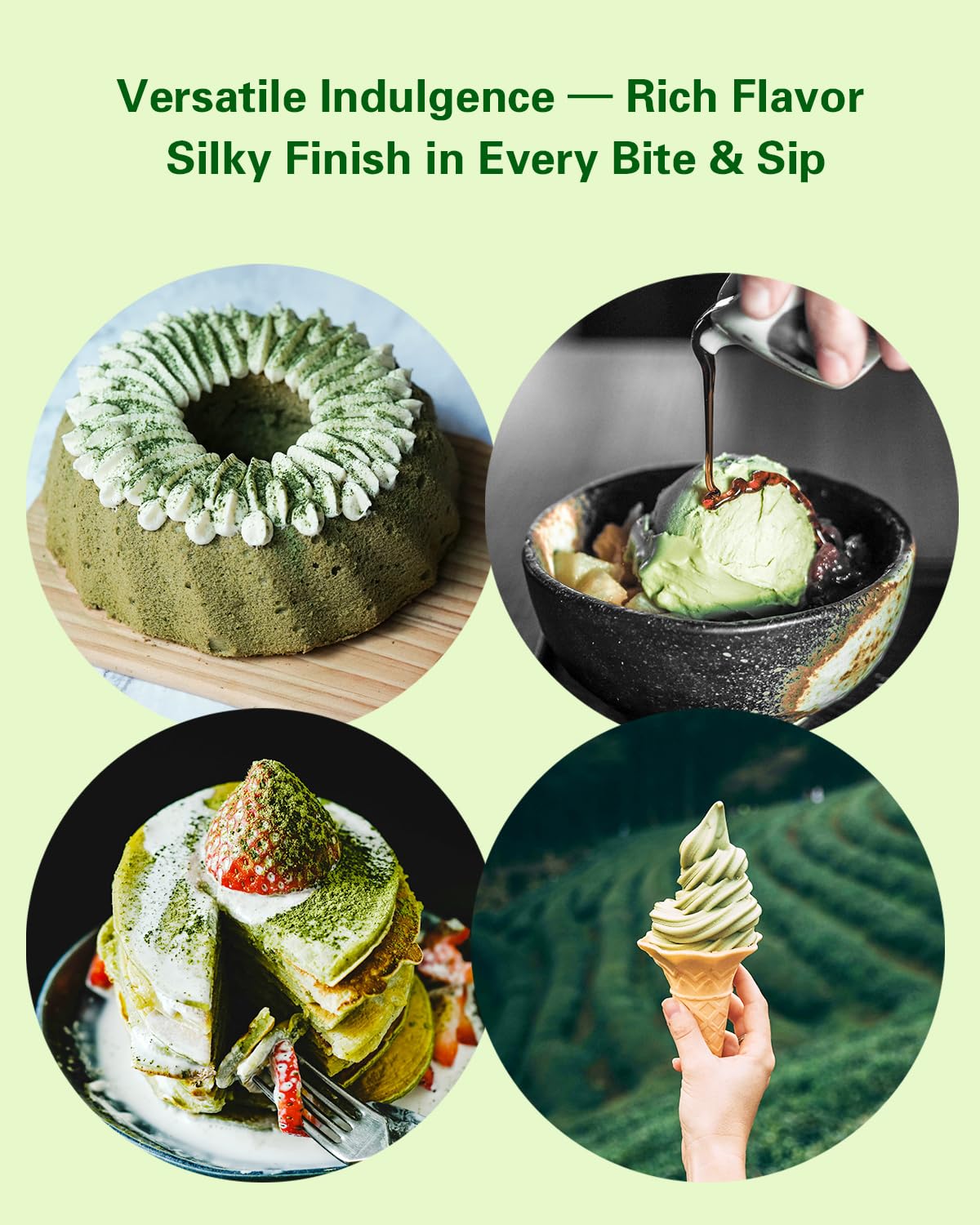 TEAENVOY Matcha Organic Culinary Grade - Sugar-Free Daily Matcha Green Tea Powder USDA AIB Certified - Matcha for — view 4