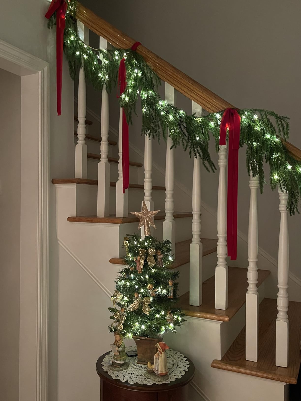 Customer photo of Artificial Norfolk Pine Garlands