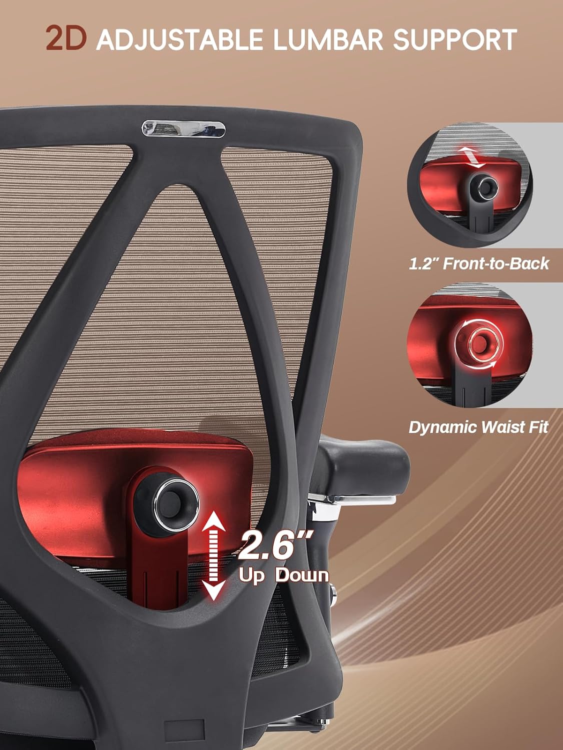 Big and Tall Office Chair 700lbs, Ergonomic Desk Chair with W Wide Thick Cushion, Executive Mesh Office Chair with Adjustable Lumbar Support & 4D Armrest, Computer Task Chairs for Heavy People, Black