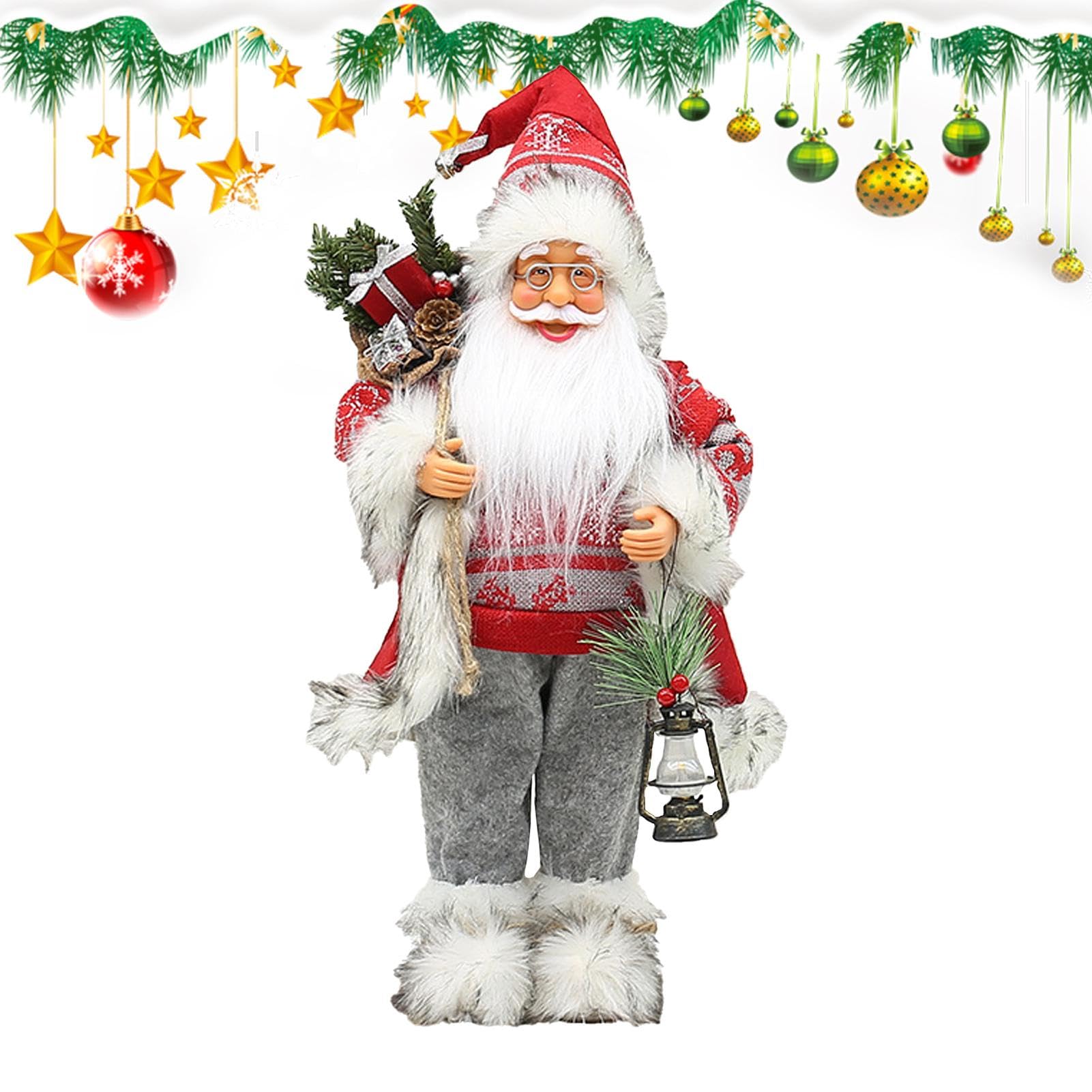 クリスマス サンタクロース 人形 ランタン付き クリスマス サンタクロース 人形 ランタン付き 【公式通販】