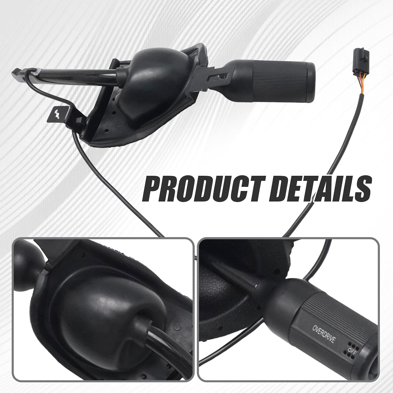 YL3Z7210BB Automatic Steering Column Gear Shift Lever and Shifter Boot, Replacement for Ford Expedition 1997-2002, E150 1997-2004, Replaces 1C3Z-7210-BA, 5C3Z-7210-AAA