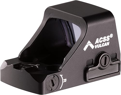 Miniatura 6 de HOLOSUN HS507K - Pistola compacta de puntos rojos, 1 retícula MOA verde ACSS Vulcana, HE507K-GR-X2-ACSS