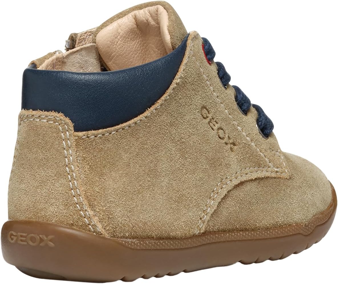 Geox Baby-Boy's Macchia (Infant/Toddler) First Walker Shoe