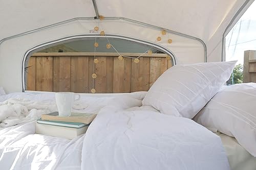 Miniatura 3 de City Scene Juego de funda de edredón con pliegues abigarrados, individual, color blanco