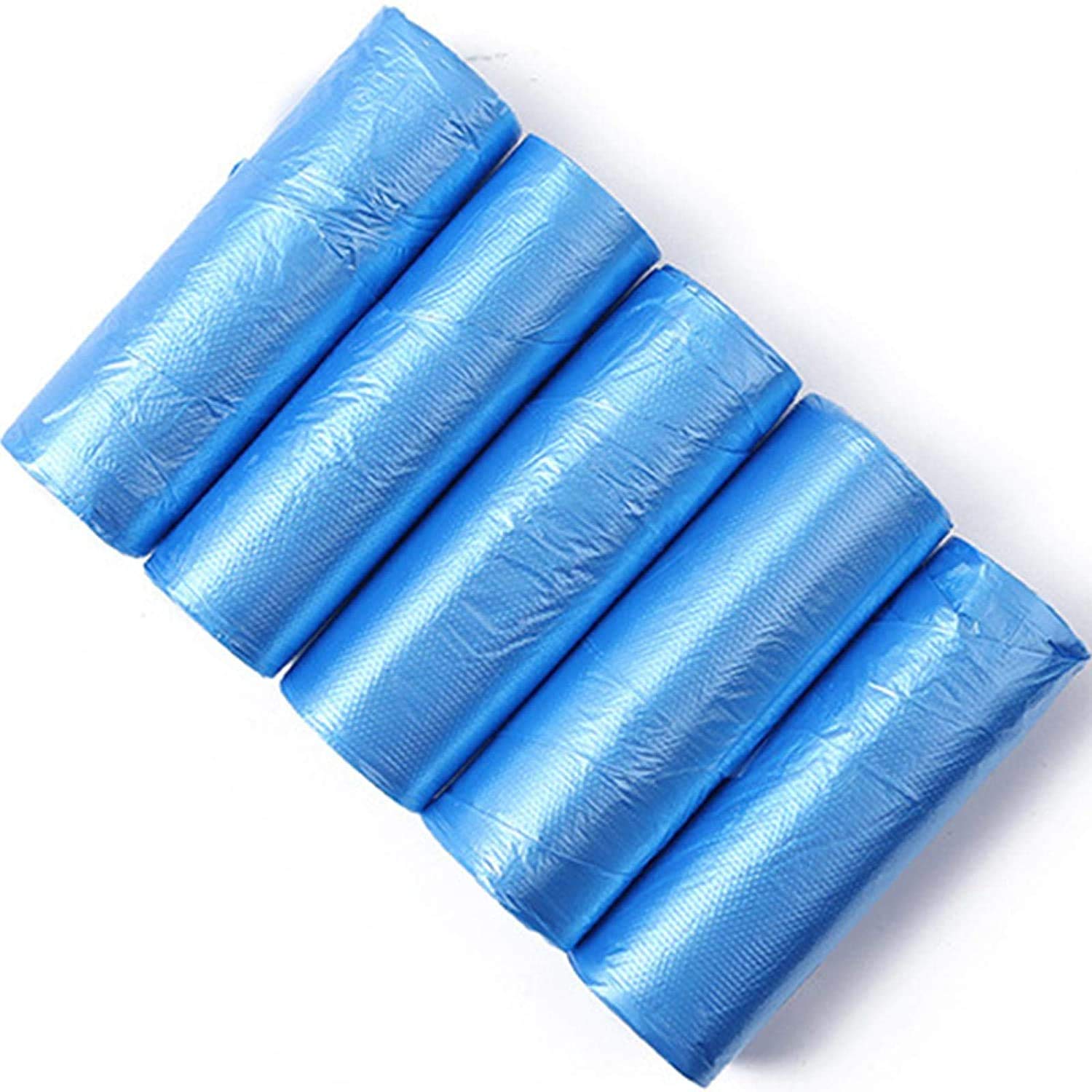 Hileny 100 Strong Plastic Trash Bin Bags with Handles (A)