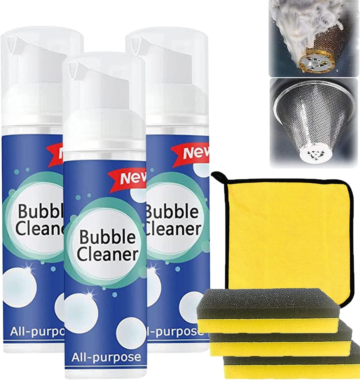 AllPurpose RinseFree Cleaning Spray,Bubble Cleaner,Super