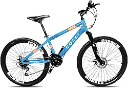 Colli Bike, Bicicleta Monaco, Aro 26, Freios a Disco, 21 Velocidades, Alavanca Rapid Fire 3/7V, Pedivela Triplo Aço, Selim Veloce PU C/Carrinho, Guidão Downhill