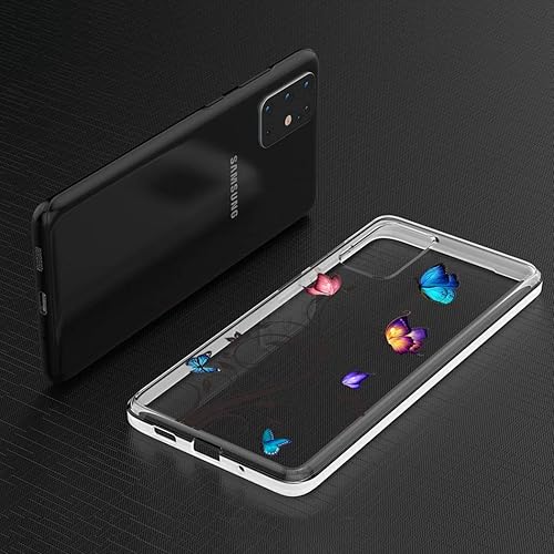 Miniatura 5 de Funda transparente compatible con Galaxy S20 Plus 5G (no compatible con S20 FE), Samsung S20 Plus de 6.7 pulgadas para niñas, bonita funda