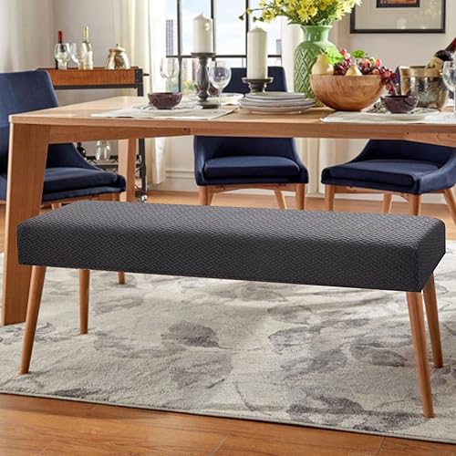 Miniatura 2 de Funda para banco de comedor, fundas elásticas resistentes al desgaste, fundas antideslizantes y extraíbles para sala de estar, dormitorio, cocina
