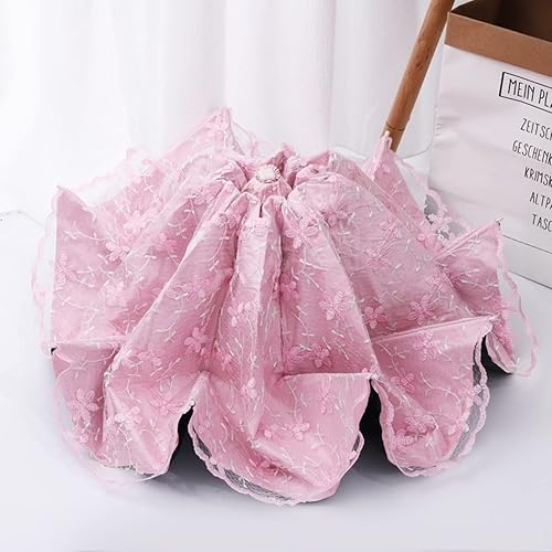 Miniatura 9 de Honeystore Parasol de viaje plegable Brolly Anti-UV Sombrilla Vintage