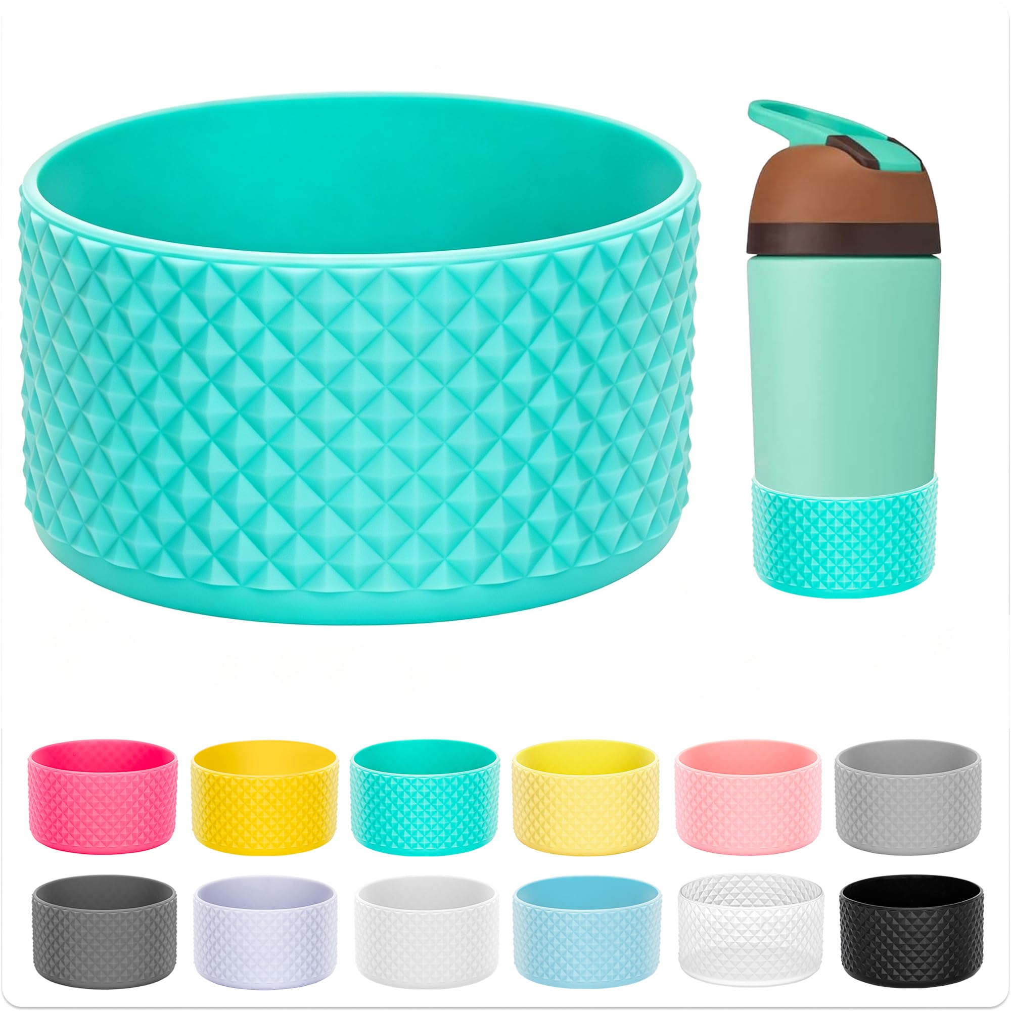 Silicone Boot for Stanley Quencher 20-40oz & Hydro Flask 12-24oz