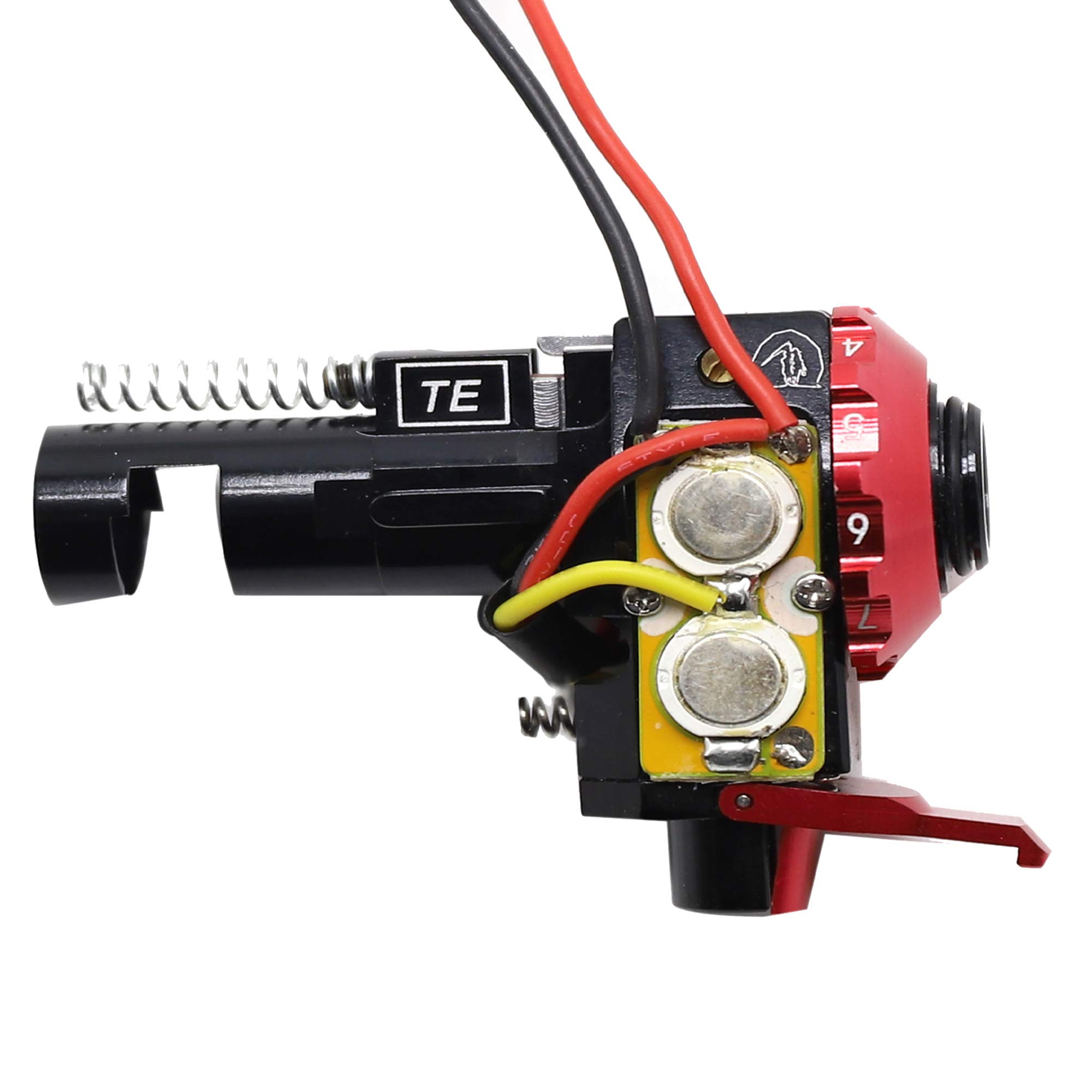 Tactical PRO AEG Hop up Aluminum Chamber LED for M Serie Airsoft Ver.2 Accessory (Black)