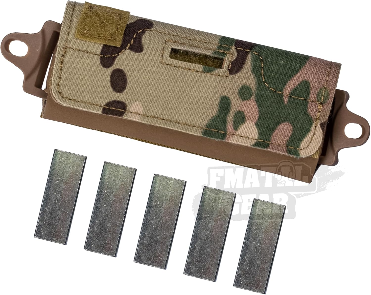 FMATAL GEAR Tactical Helmet Counterbalance Weight Bag, with Five Weight Blocks Helmet Accessories