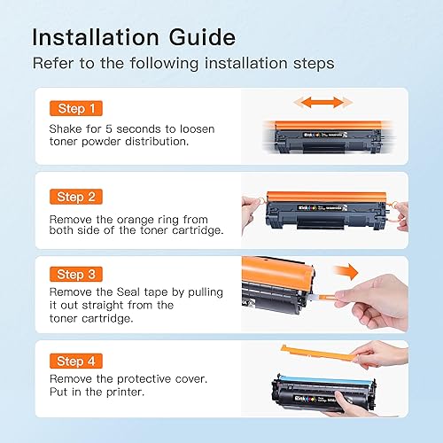 Vista 29 de E-Z Ink Cartucho de tóner compatible TN433 de repuesto para Brother TN433 TN-433 TN433bk TN431 para usar con impresora Brother MFC-L8900Cdw