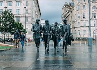 Comprar Rompecabezas para adultos de 1000 piezas (38x26cm), juguetes de rompecabezas conmemorativos británicos Beatles Liverpool, juegos de desafíos familiares, regalos conmemorativos de viaje