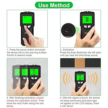 Stud Finder Wall Scanner - 5 in 1 Stud Finder Tool w