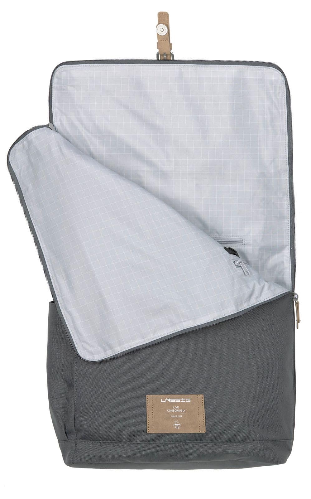 Lässig Green Label Rolltop Backpack Anthracite