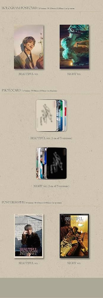 ホログラムセット　イェソン4種 YESUNG, SUPER JUNIOR - SUPER JUNIOR YESUNG 4th Mini Album