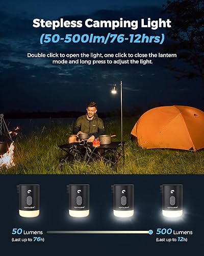 Miniatura 5 de FLEXTAILGEAR Bomba de aire portátil MP2 Pro, bomba de aire eléctrica con batería recargable, inflador ultraligero con luz LED para flotadores de