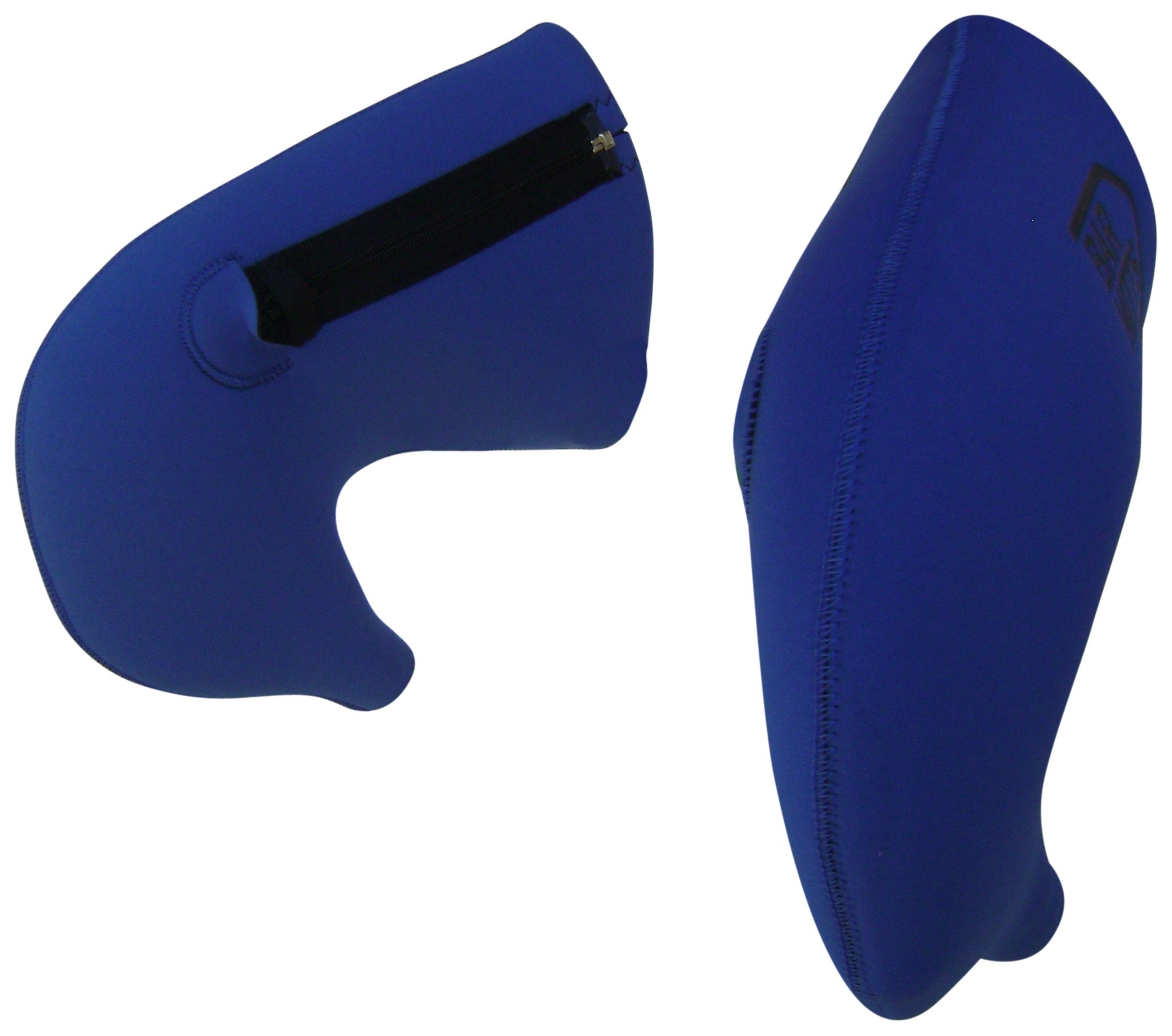 BAR MITTSCold Weather Road Bicycle Handlebar Mittens fits Shimano Shifters with Externally Routed Shift Cables, Blue, Small