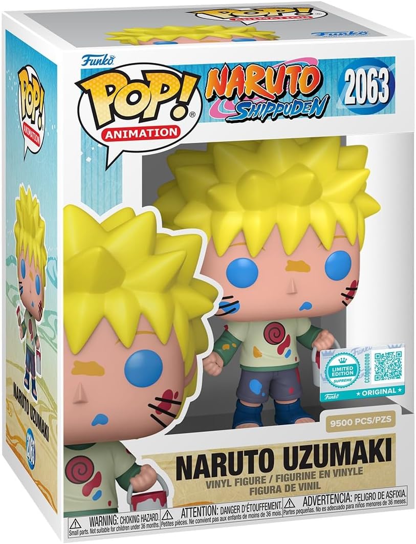 Funko Pop! Supreme LE: Naruto Shippuden - Naruto Uzumaki - Collectable Vinyl Figure - Gift Idea - Official Merchandise - Toys for Kids & Adults - Naruto Fans - Model Figure for Collectors