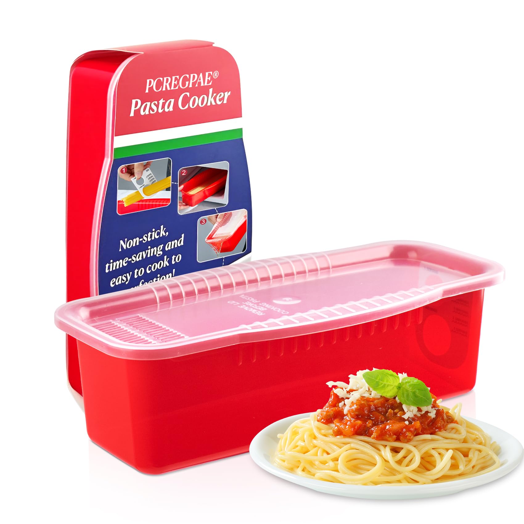 Microwave Pasta Cooker - Ready in 10 Minutes! -1