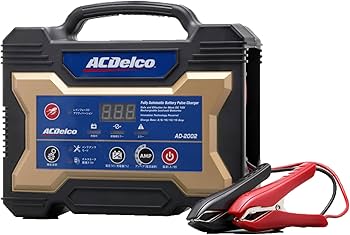 ACDelco AD-2002 バッテリーチャージャー 12V Amazon | ACDelco(エーシーデルコ) 全自動バッテリー充電器 12V