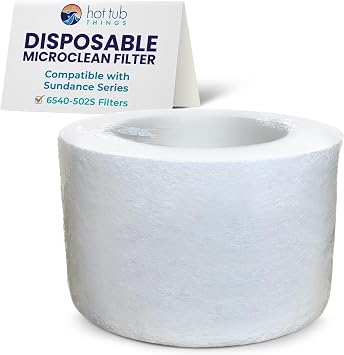 Replacement Filter Cartridge for Sundance Spas | Fits Sundance Spas 20022024 with MicroClean technology to capture oils & fine debris, tool-free replacement
