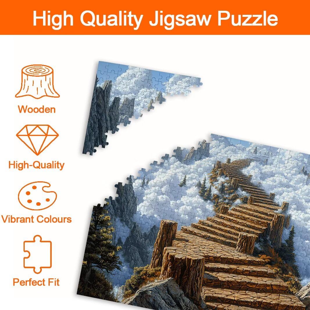 Puzzle Paesaggio, Puzzle 1000 Pezzi Adulti per Decor, Regalo Donna -8462