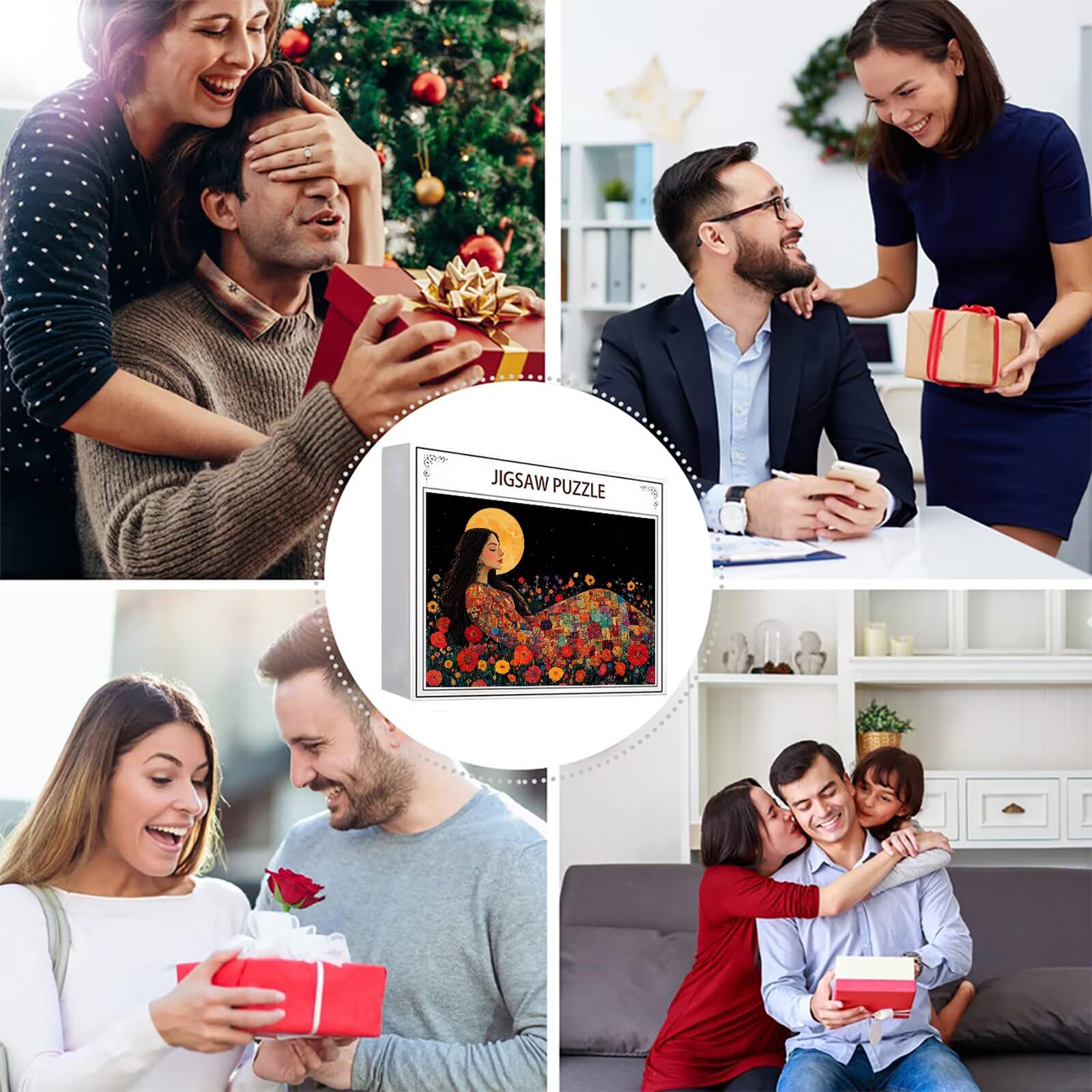 Puzzle 3000 elementów dla kobiet dorosłych kwiaty 122 x 81 cm unikalne rzemiosło klasyczne 3D drewniana układanka do rodzinnych gier biznesowych, układanka do samodzielnego wykonania nawet do