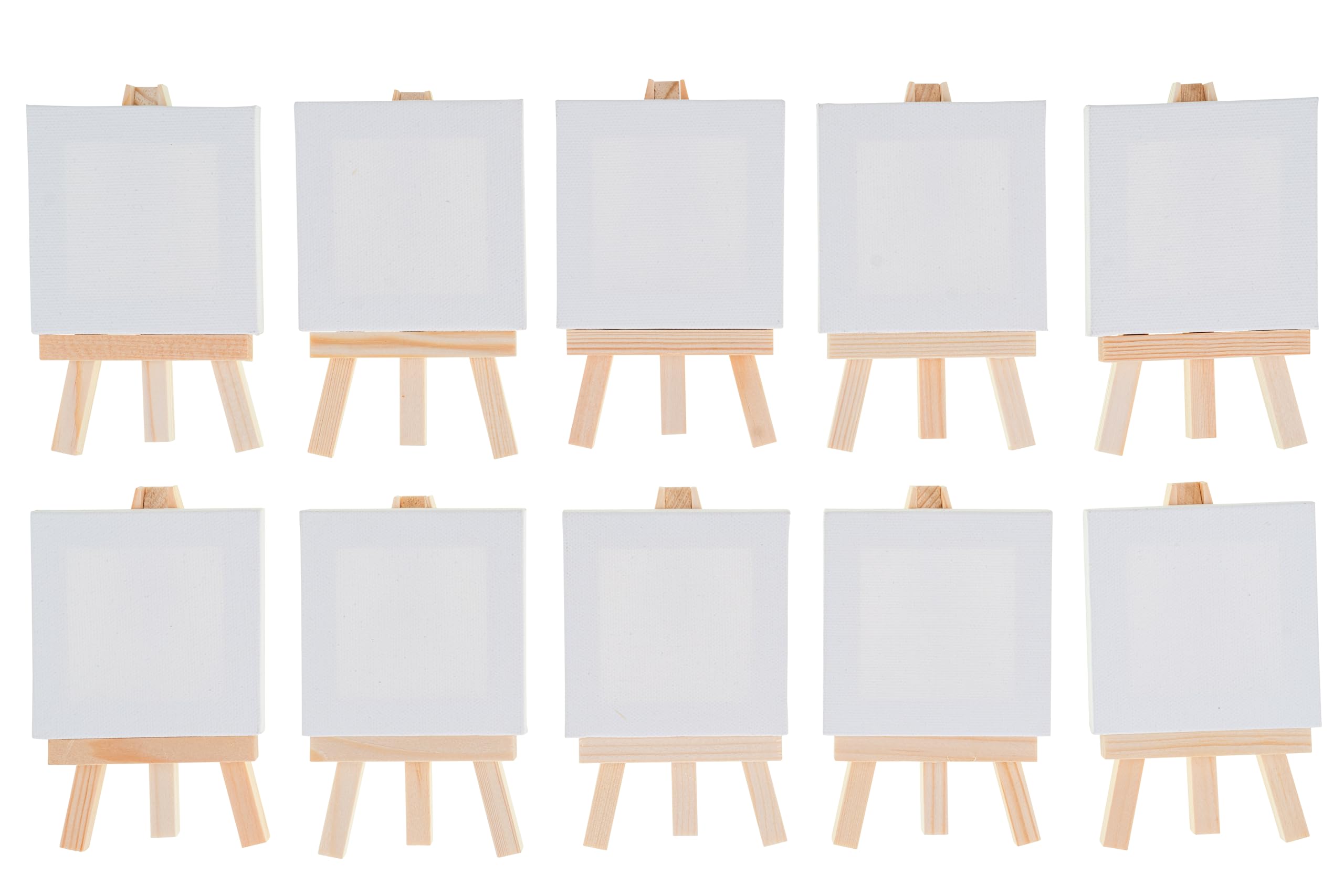 Mini toiles avec chevalet haute absorption pour huile et acrylique