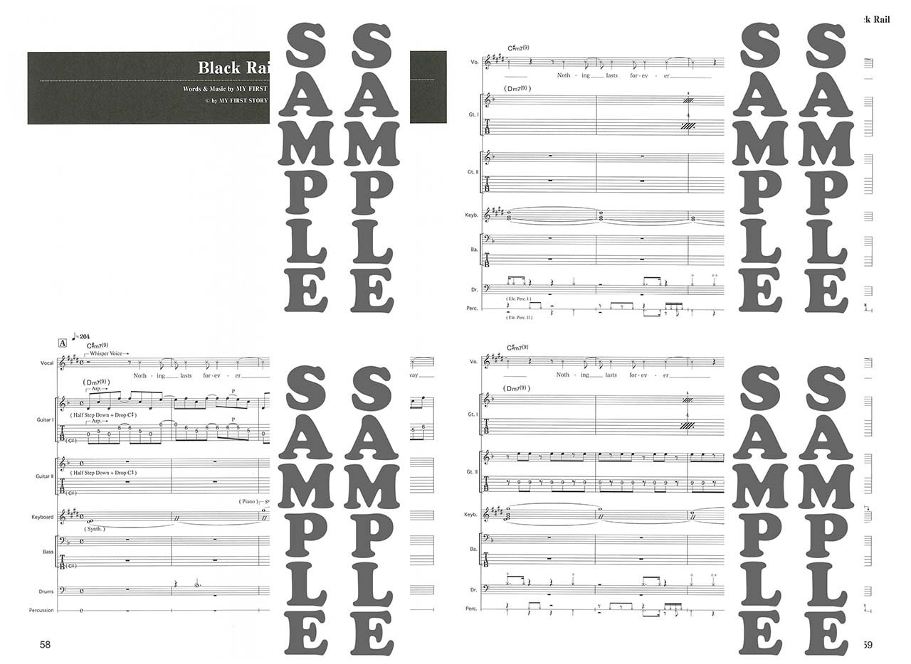 バンドスコア My First Story Single Collection 最終回story 不可逆リプレイス 本 通販 Amazon