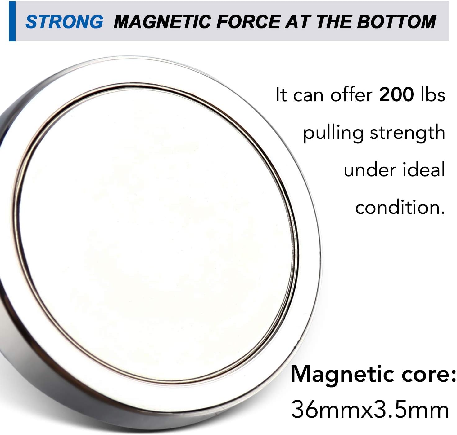 Buy Diymag Super Strong Neodymium Fishing Magnets 200 Lbs 90 Kg Pulling Force Rare Earth Magnet With Countersunk Hole Eyebolt Diameter 1 75 Inch 44mm For Retrieving In River And Magnetic Fishing Online In Indonesia