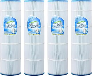 Swimming Pool Filter Replaces for Unicel C-7487, Filbur FC-1270, CX870RE, SwimClear C4020,C4000S, PA100N, 100 Sq. Ft Pool Filter Cartridge, 4 Pack