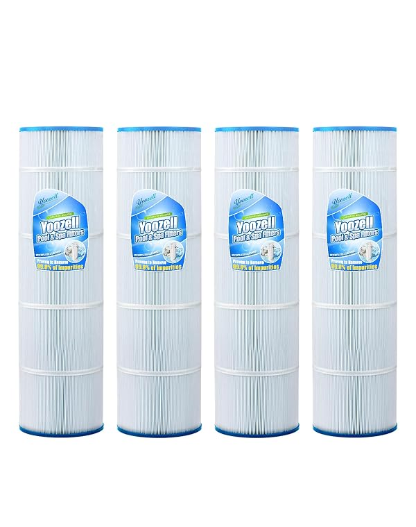 Yoozell Swimming Pool Filter Replaces for Unicel C-7487, Filbur FC-1270, CX870RE, SwimClear C4020,C4000S, PA100N, 100 Sq. Ft Pool Filter Cartridge, 4 Pack by Yoozell - Used condition - US$75.39