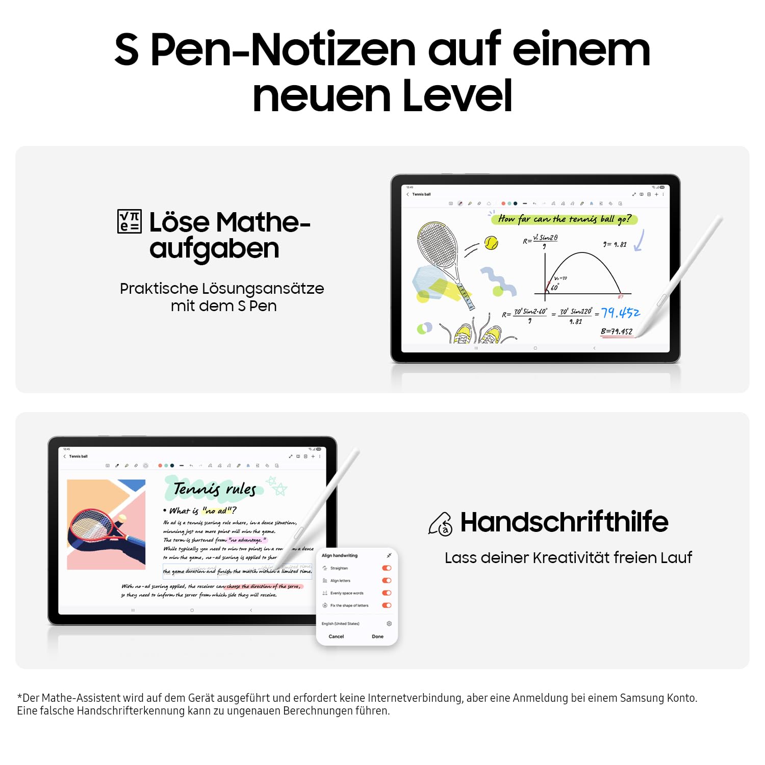 Samsung Galaxy Tab S10 Lite AI Tablet, Android Tablet, 6 GB RAM, 128 GB Speicher, 27,7 cm/10,9" Display mit 90 Hz, Inkl. S Pen, Wi-Fi, Grey, 3 Jahre Herstellergarantie [Exklusiv auf Amazon]