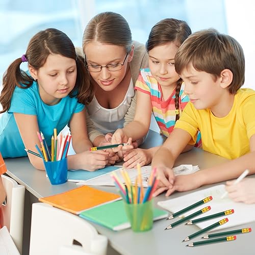 Miniatura 10 de Chivao 288 lápices de golf con borrador #2 HB, preafilados, lápices de baby shower, mini lápices para niños, baby shower, novia, boda, fiesta,