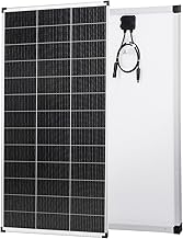 200 Watt Solar Panel, 18 Volt Solar Panels for RV, 25% High Efficiency N-Type 18BB PV Module Solar Charger Waterproof IP68 for 12V Battery Shed Van Camp Boat Home Farm Off-Grid(56.7"x26.4",Single)