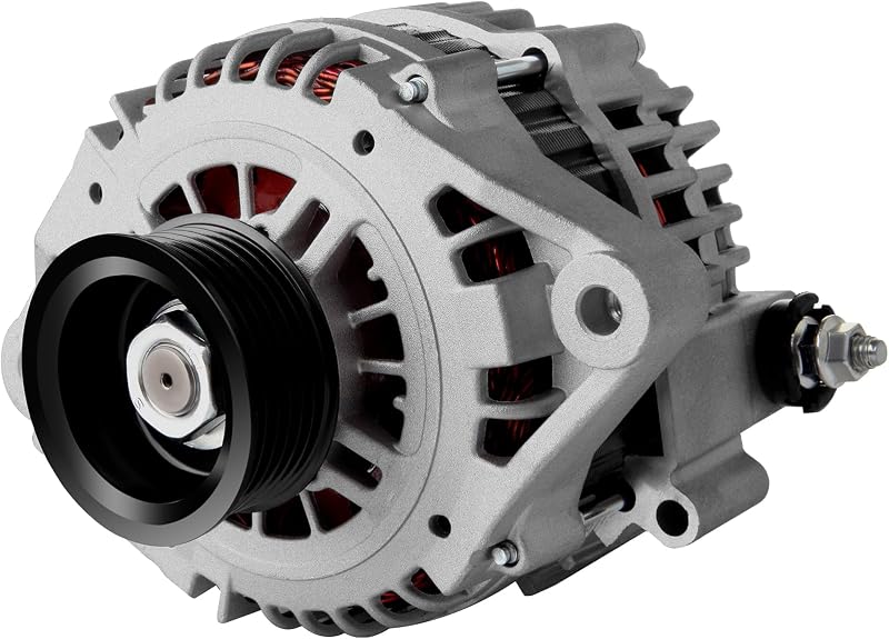 Alternador SCITOO 12 V 80 A para Nissan Sentra 1.8L 2002 a 2006 – Polia 6 canais
