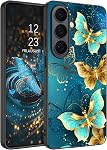 GUAGUA Cases for Samsung Galaxy S20 FE 4G/5G Glow in The Dark Cute Butterfly Noctilucent Luminous Cover for Women Men Slim Thin Shockproof Protective Phone Cases for Galaxy S20 FE 6.5", Blue Butterfly