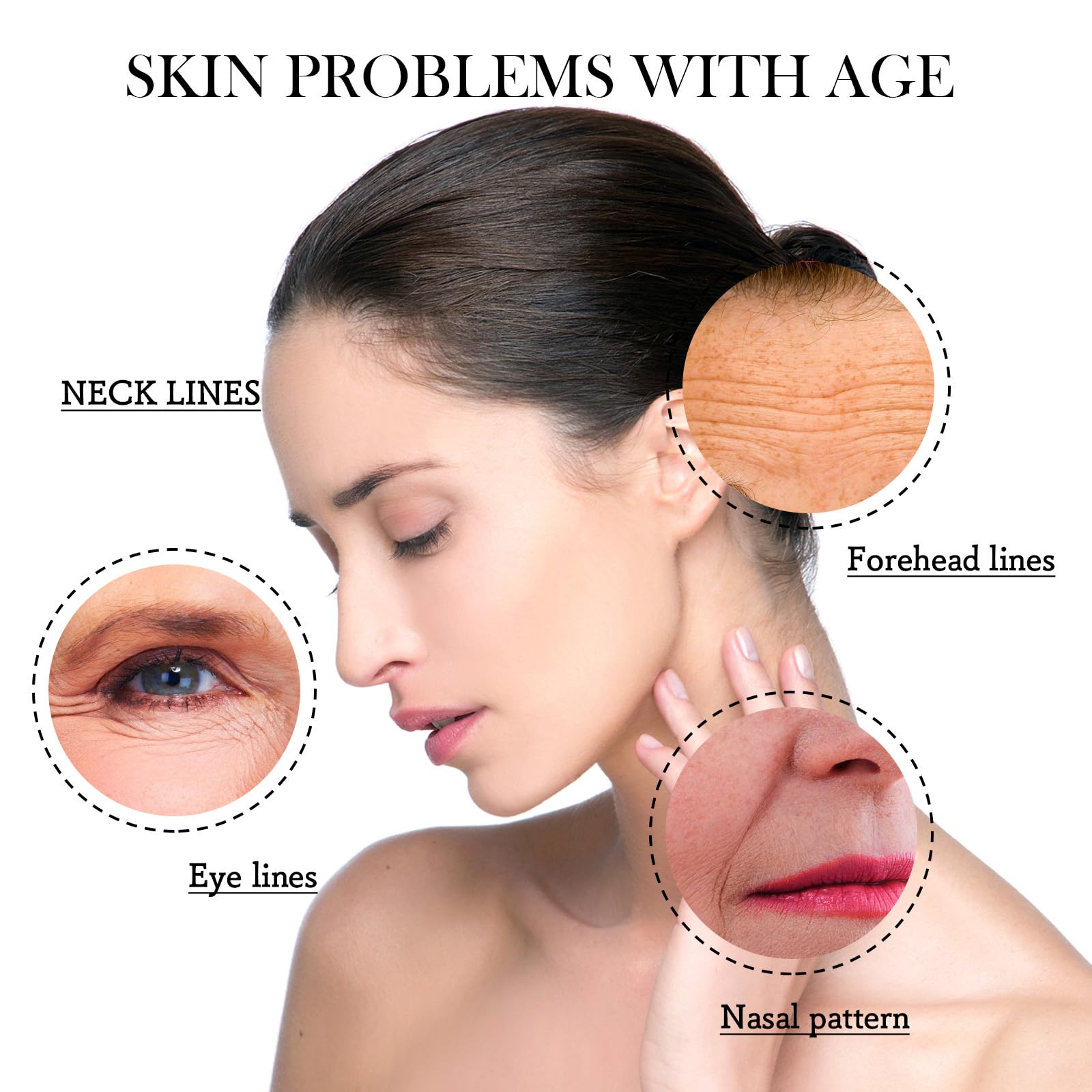 Face Oil, Oil for the Face Rosehip Oil Face Serum, Moisturising and Nourishing Face Oil, Everyday Oil, Body Oil for Skin Hydrate Serum - Image 3
