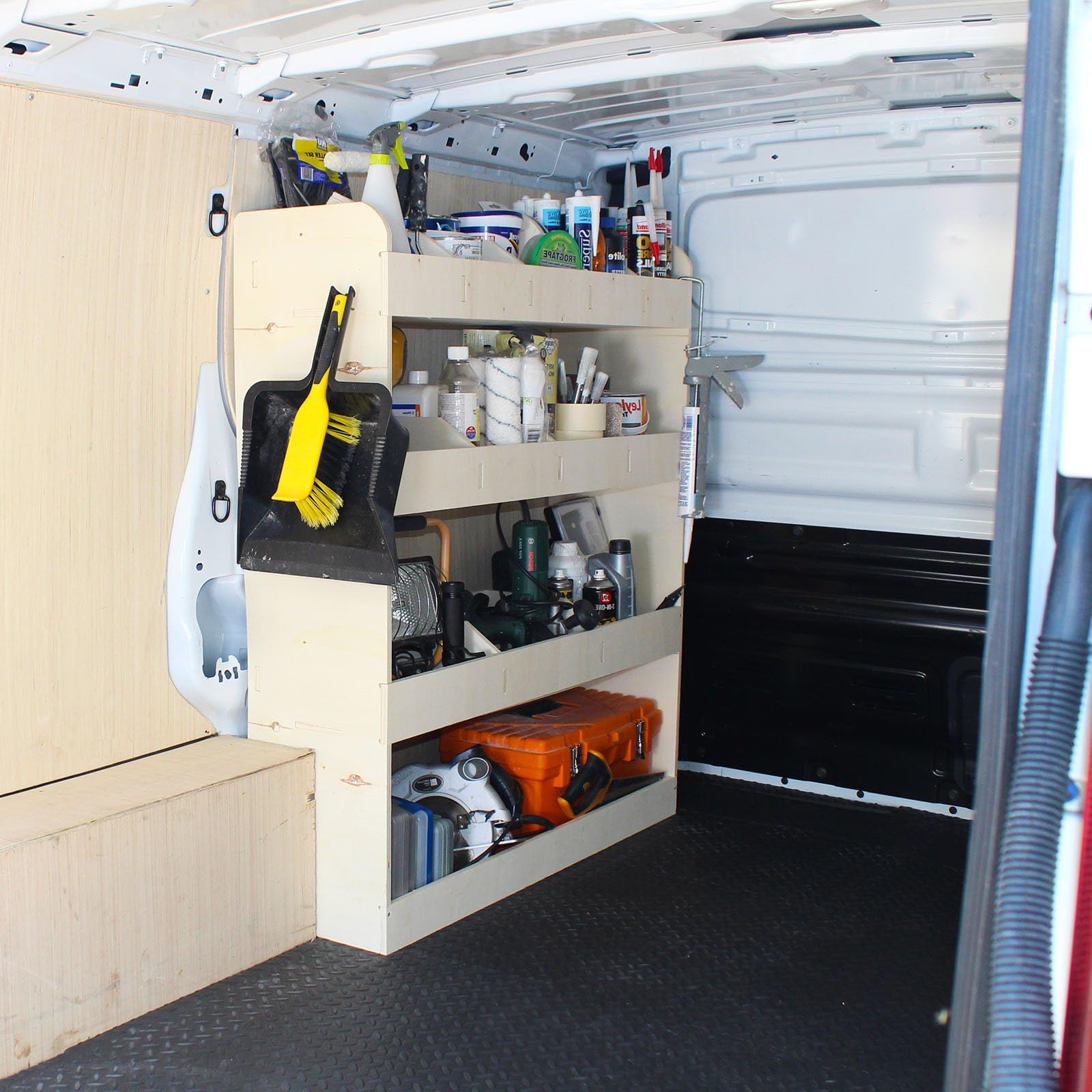 VANIFY - Scaffali per Furgone Renault TRAFIC L1 2015+ Estantería delantera para El lado del Conductor
