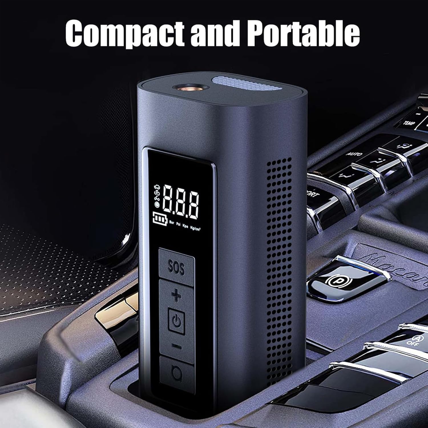 Car Electrical Air Compressor Portable Digital Electric Inflator Inflatable For Auto Motorbike BicycleTire