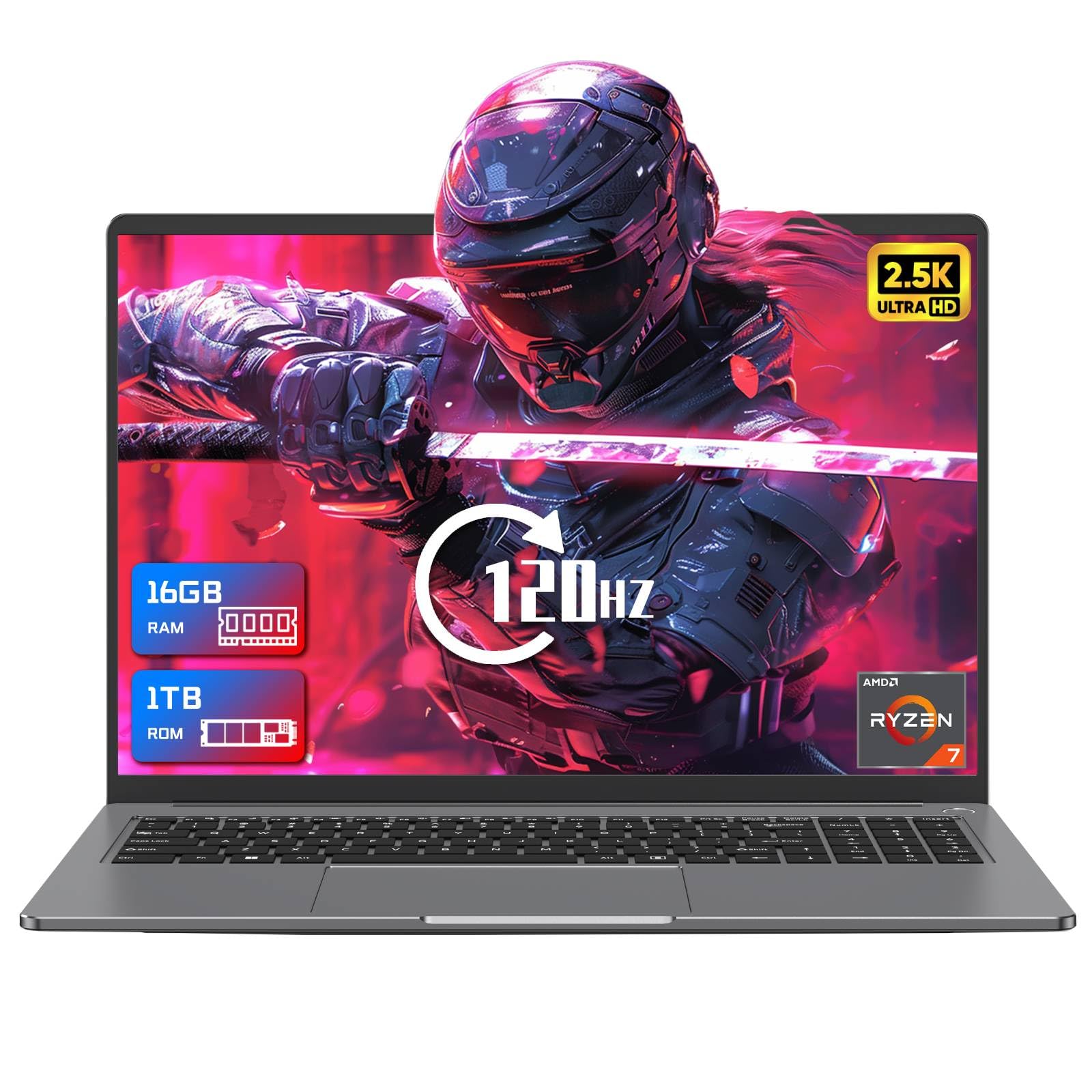 Amazon.co.jp: ノートパソコン ゲーミング 16インチ 2.5K IPS、ノート